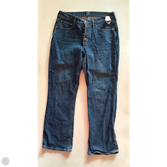 Jeans Cropped By J. Crew In Blue, Size: 6
