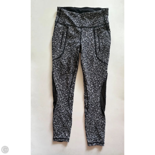 Athletic Leggings By Lululemon In Black, Size: 6