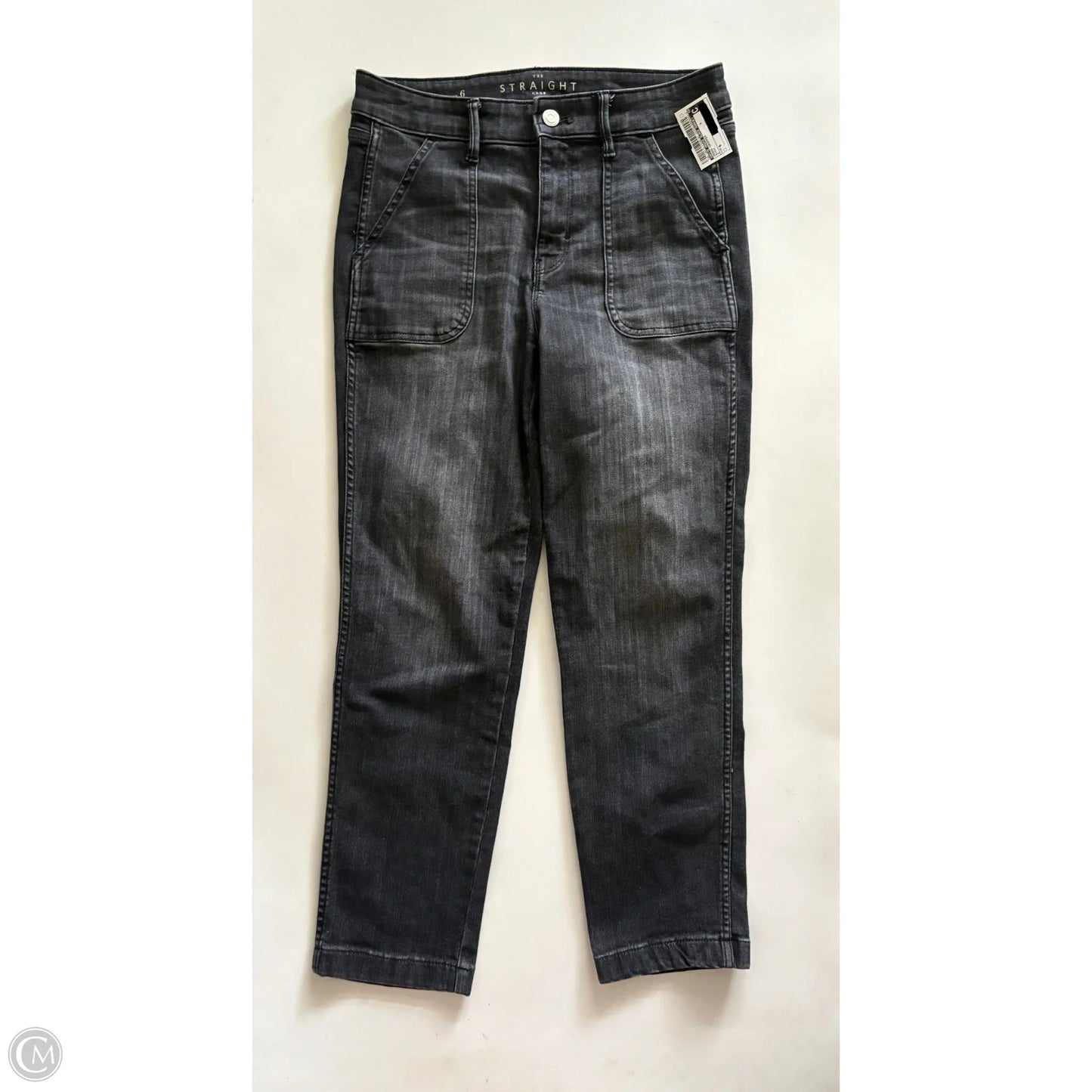 Jeans Cropped By White House Black Market In Black, Size: 6