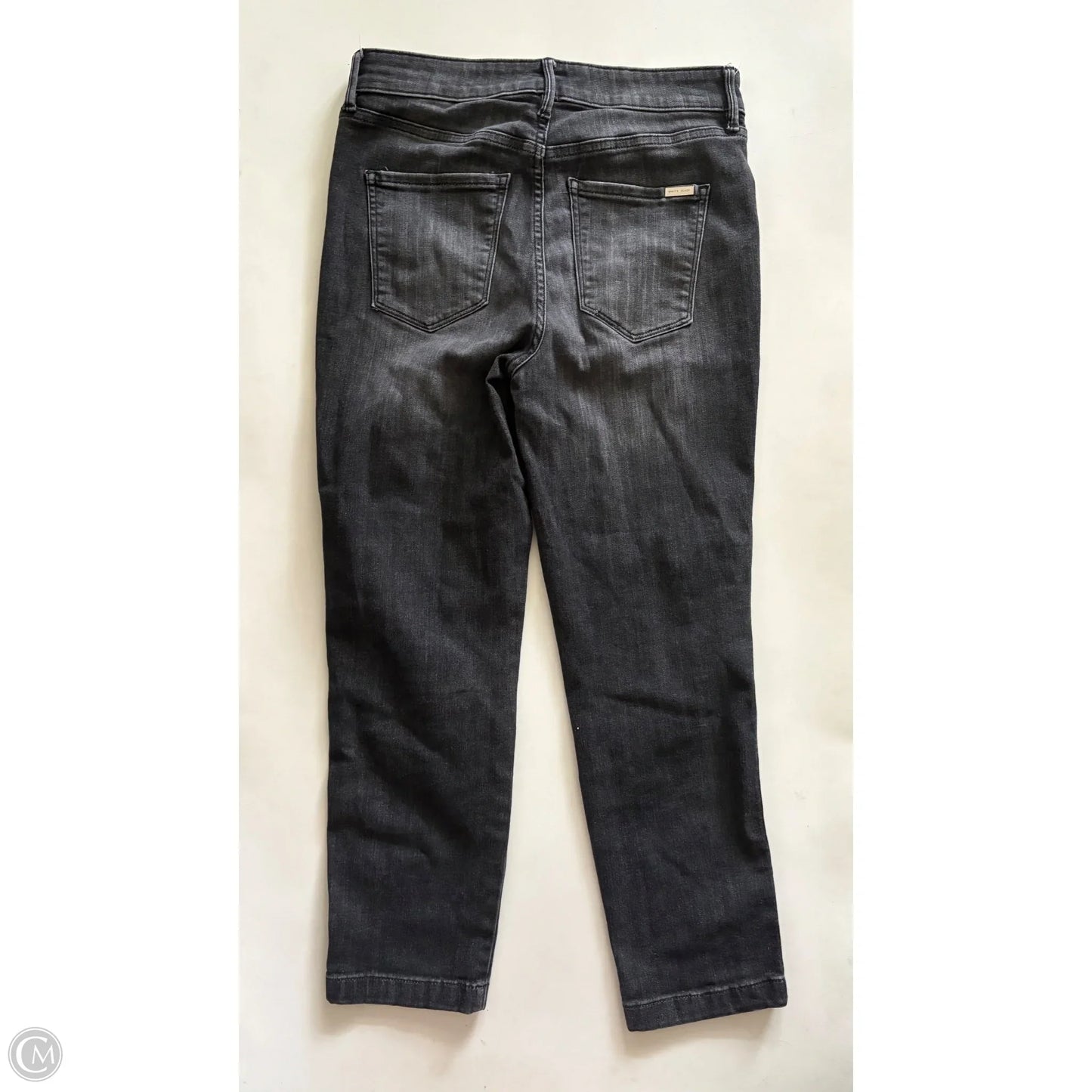 Jeans Cropped By White House Black Market In Black, Size: 6