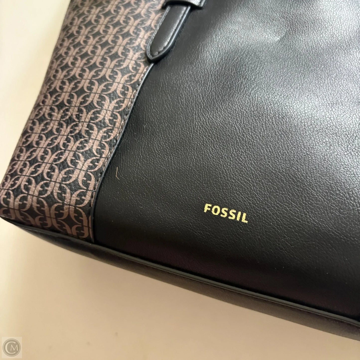 Handbag By Fossil, Size: Large