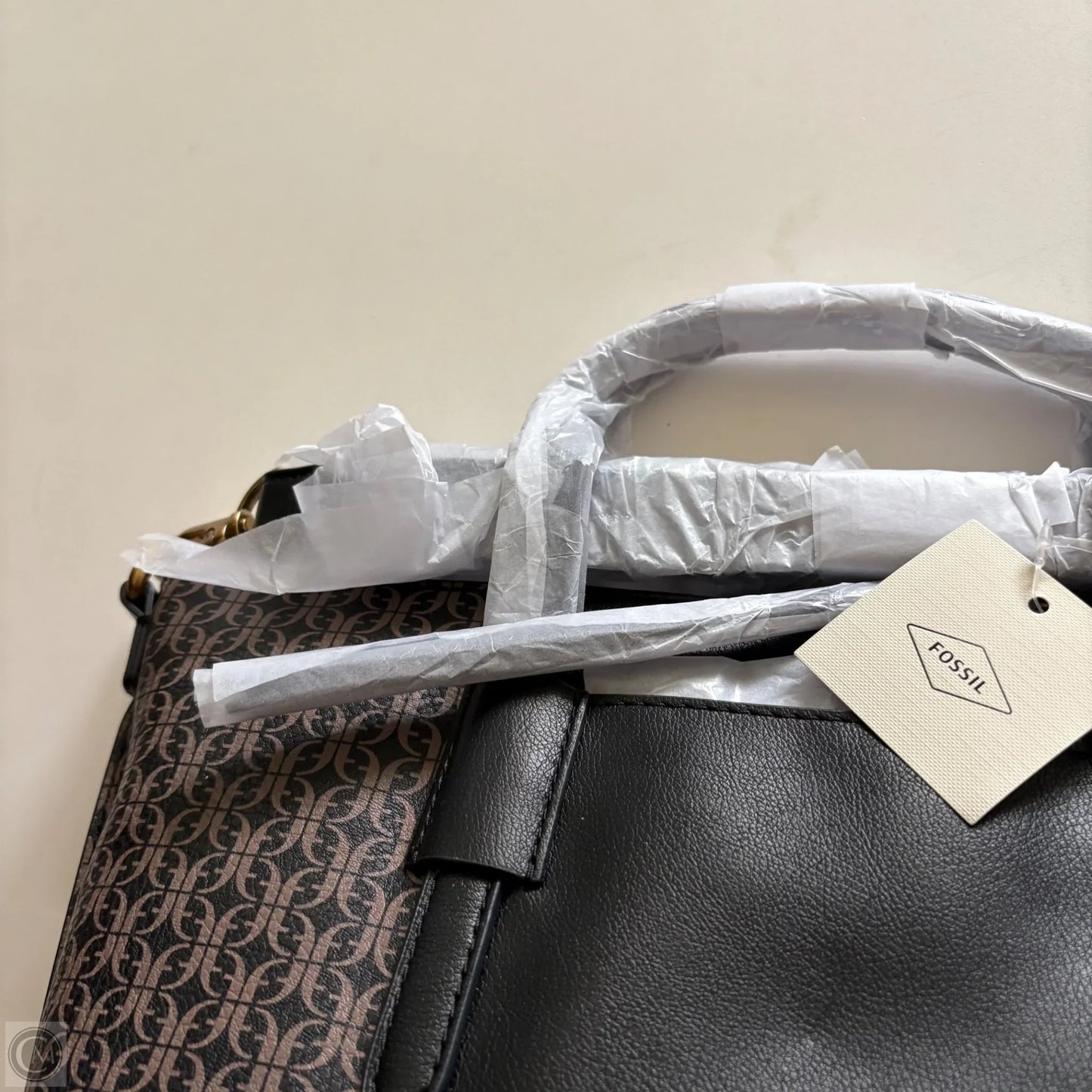 Handbag By Fossil, Size: Large