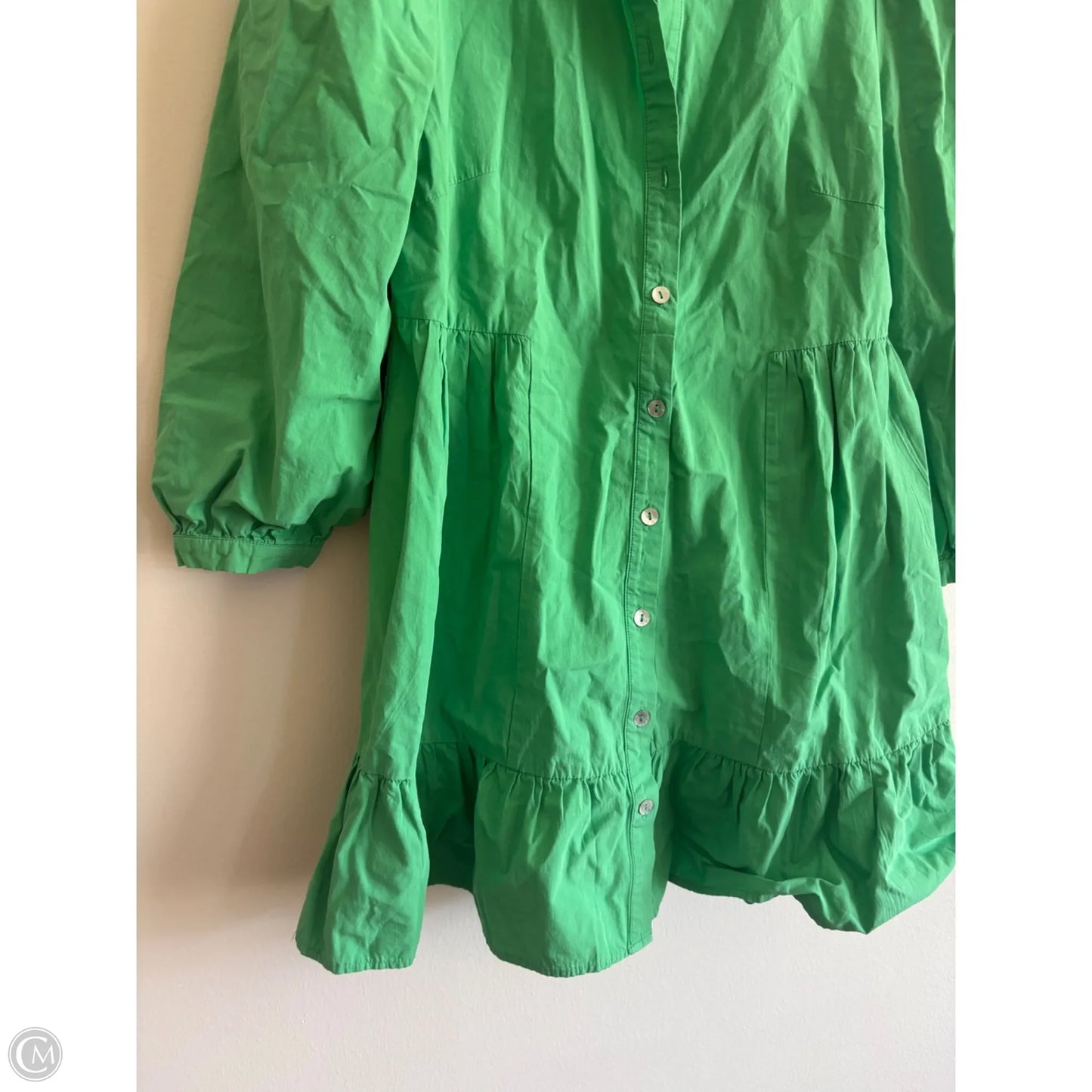 Dress Casual Midi By Showpo In Green, Size: 0