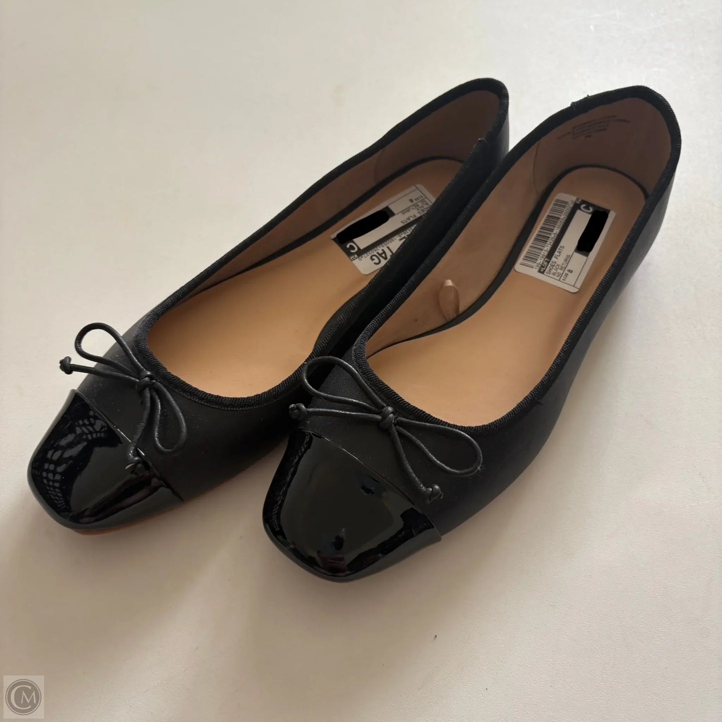 Shoes Flats By Loft In Black, Size: 8