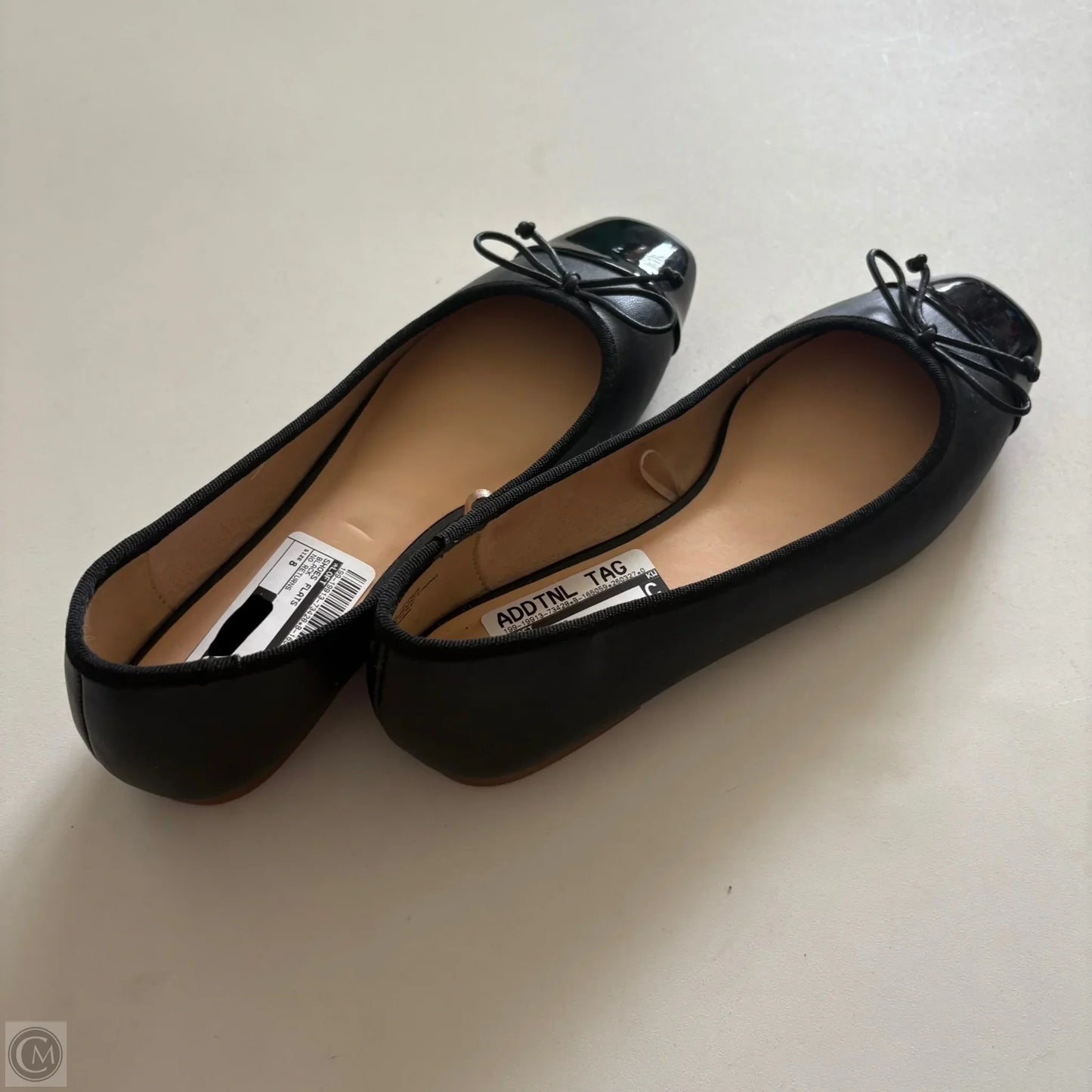 Shoes Flats By Loft In Black, Size: 8