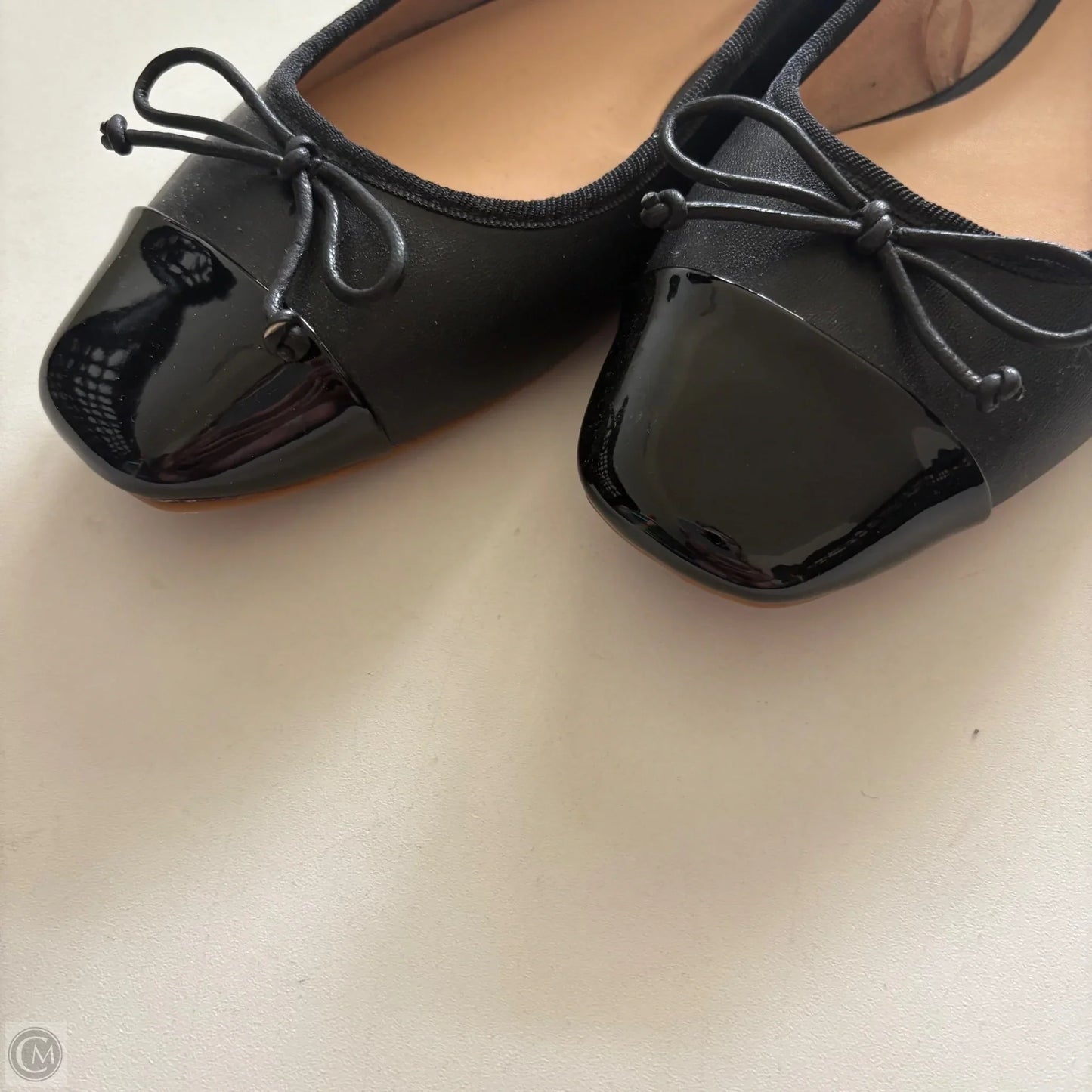 Shoes Flats By Loft In Black, Size: 8