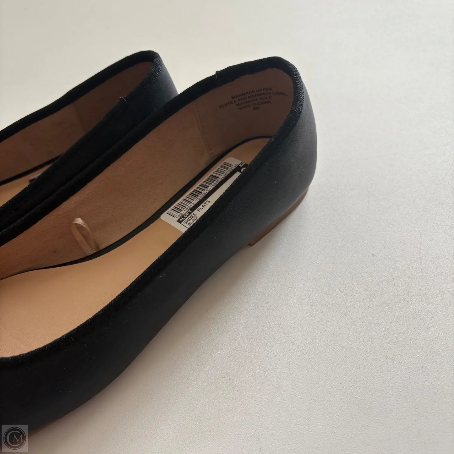 Shoes Flats By Loft In Black, Size: 8