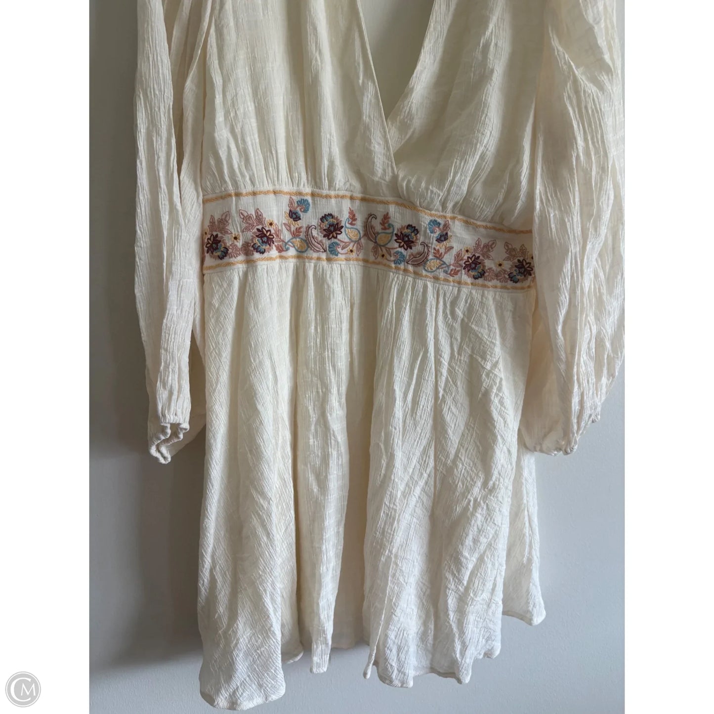 Dress Casual Midi By Arula In Cream, Size: 2x