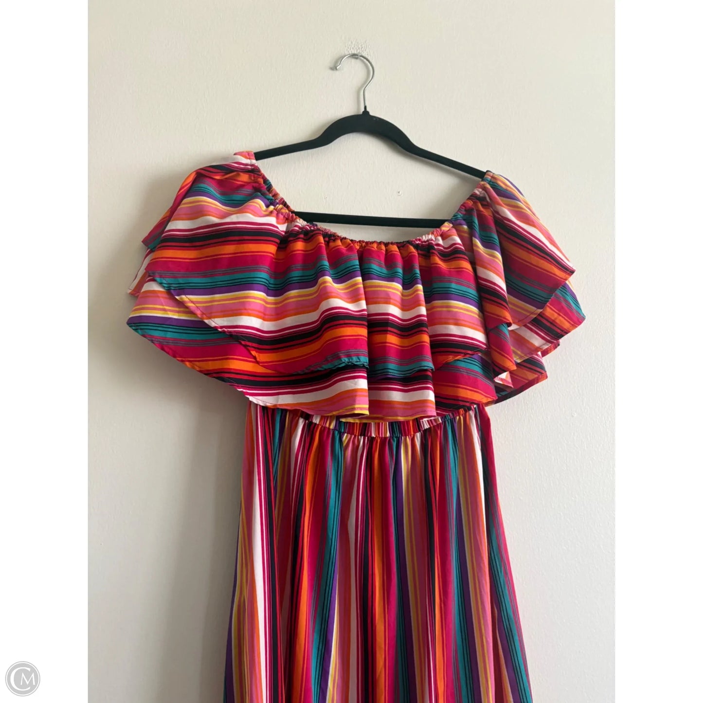 Dress Casual Maxi By Primark In Striped Pattern, Size: 6