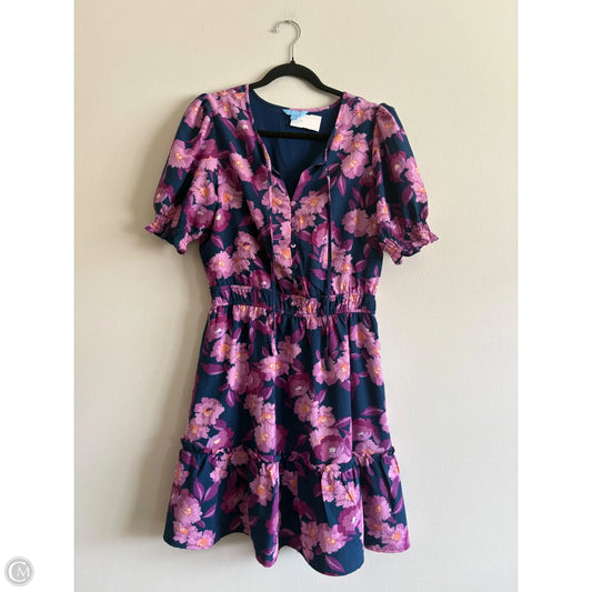 Dress Casual Midi By Draper James In Floral Print, Size: M