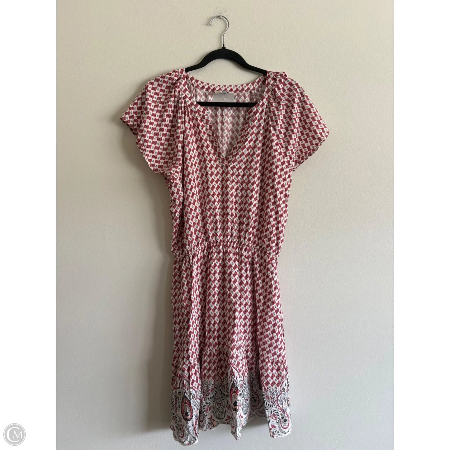 Dress Casual Short By Loft In Red, Size: M