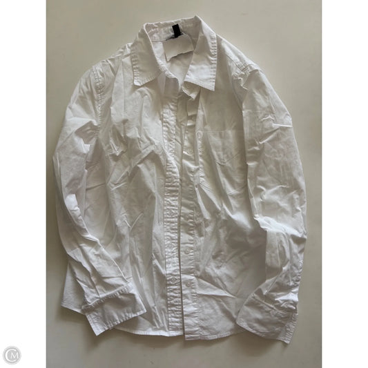 Top Long Sleeve By Limited In White, Size: S