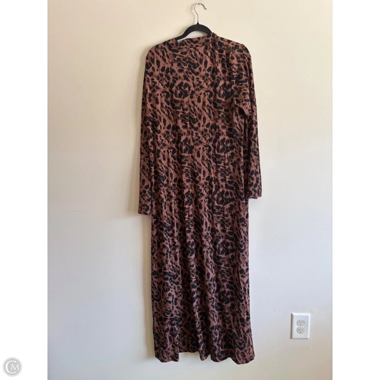 Dress Casual Maxi By Old Navy In Animal Print, Size: Xl