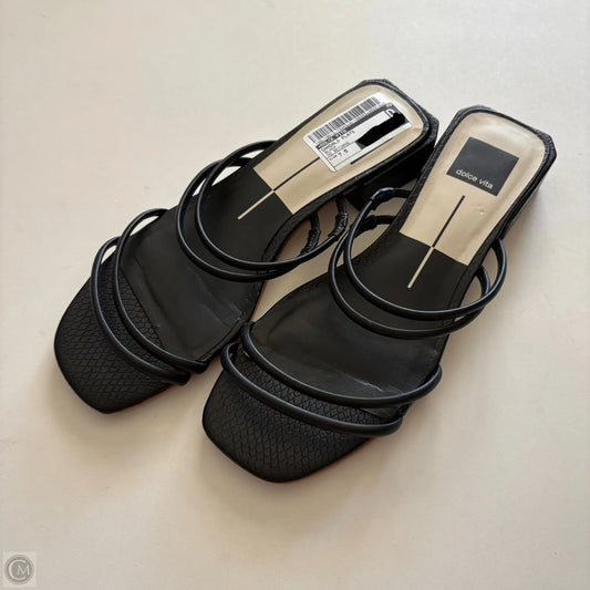 Sandals Flats By Dolce Vita In Black, Size: 7.5