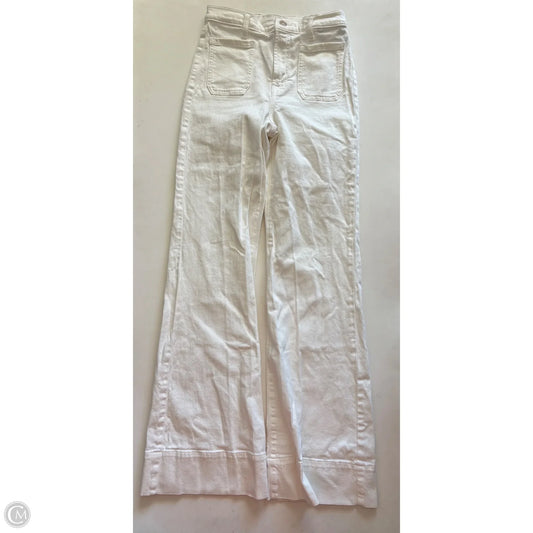 Jeans Wide Leg By 7 For All Mankind In White, Size: 0