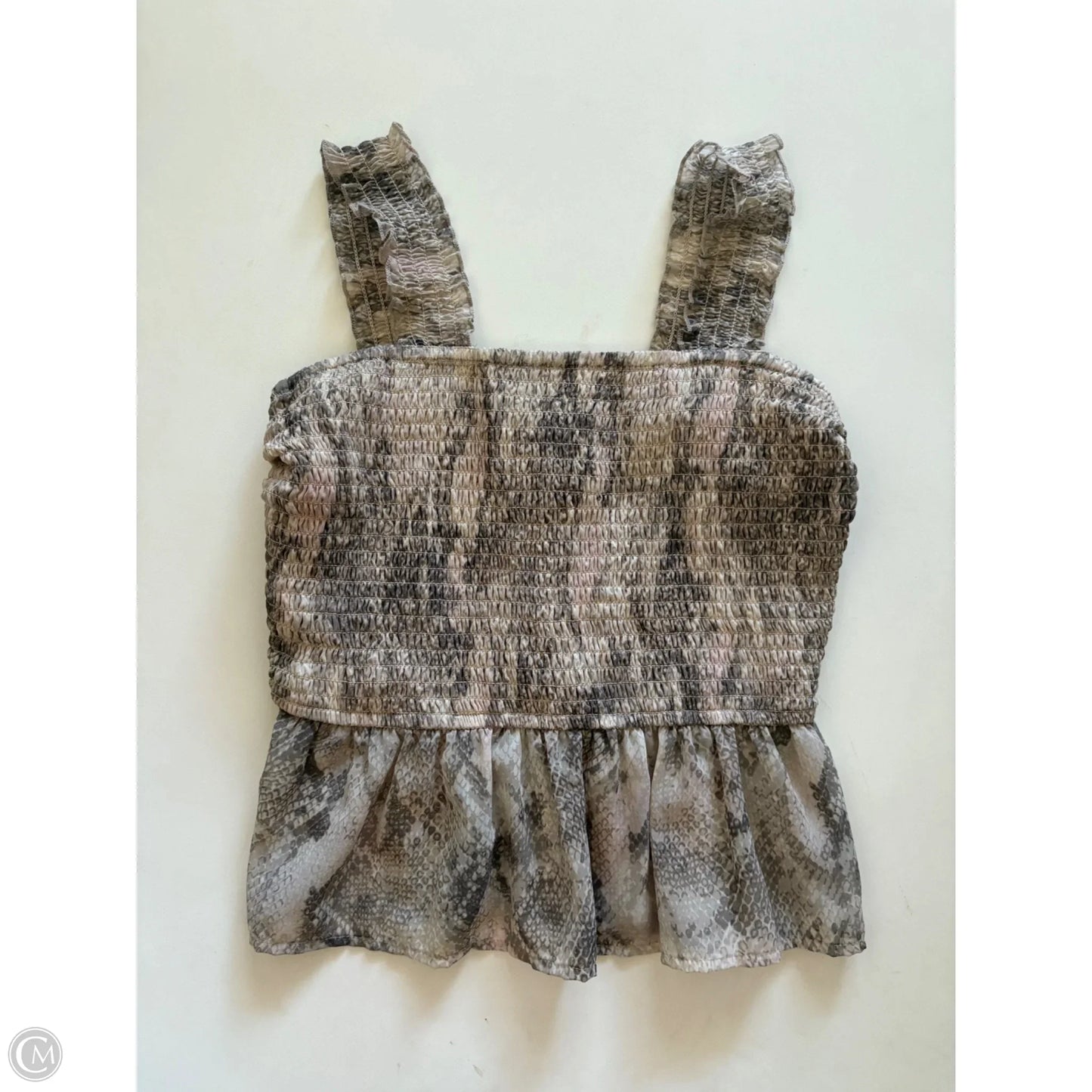 Tank Top By Japna In Animal Print, Size: S