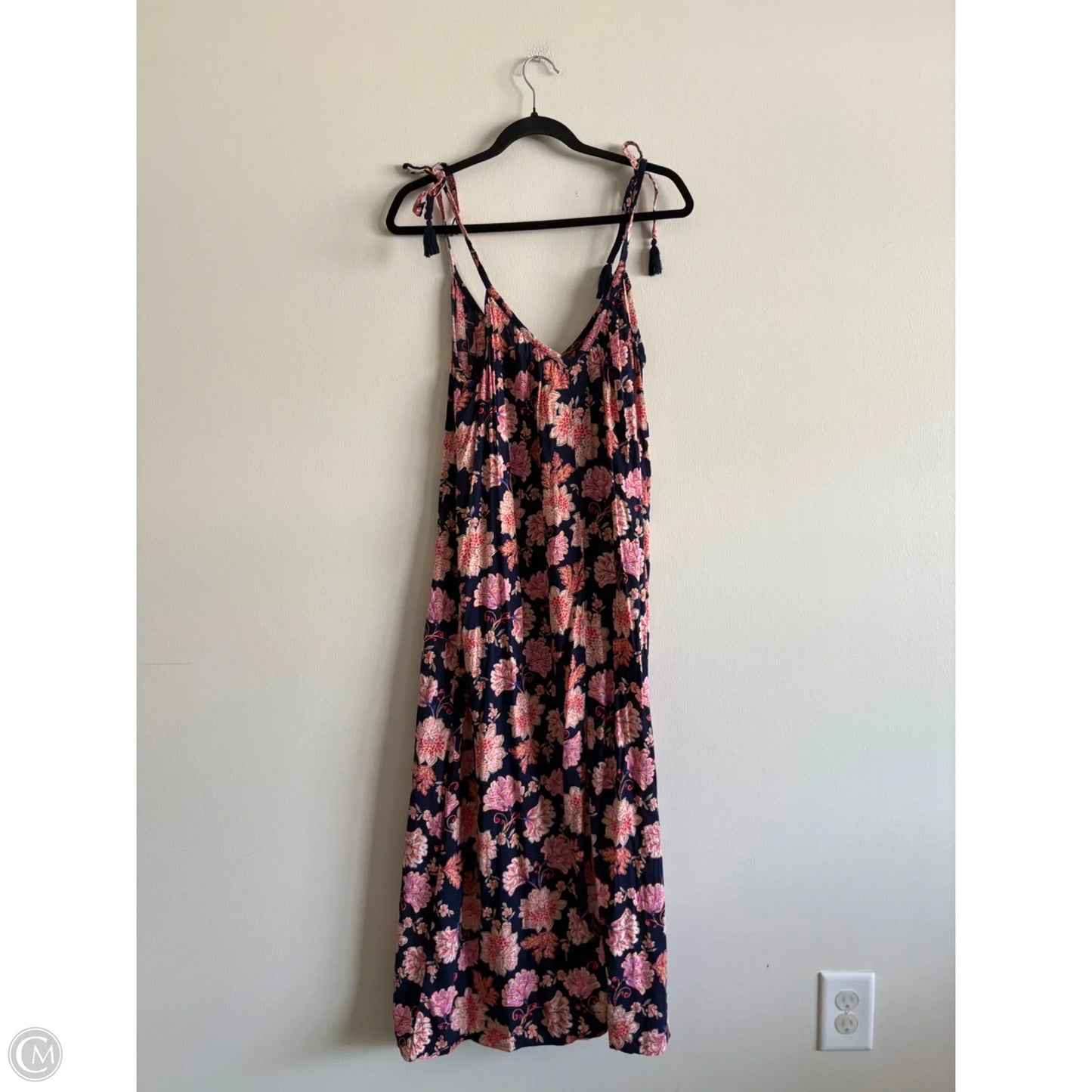 Dress Casual Midi By Old Navy In Floral Print, Size: Xs