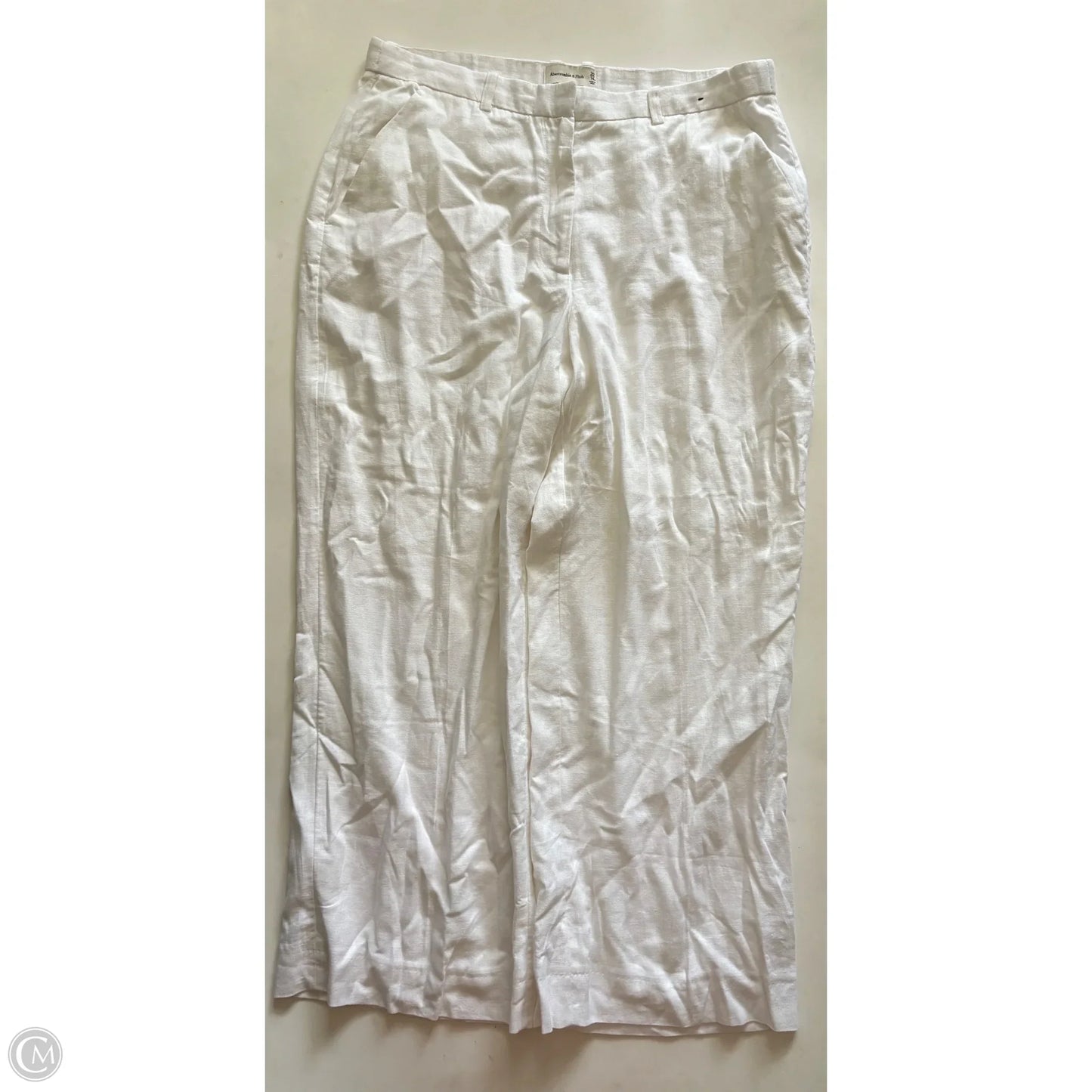 Pants Dress By Abercrombie And Fitch In White, Size: 14