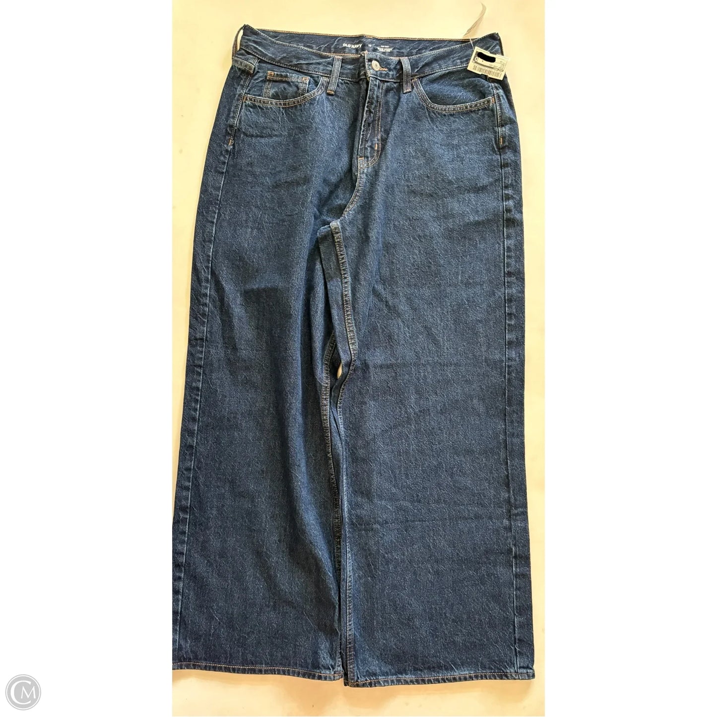 Jeans Wide Leg By Old Navy In Blue, Size: 12