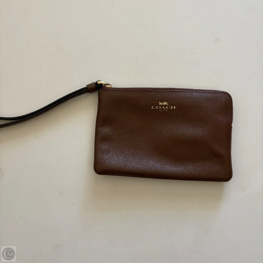 Wristlet Designer By Coach, Size: Medium