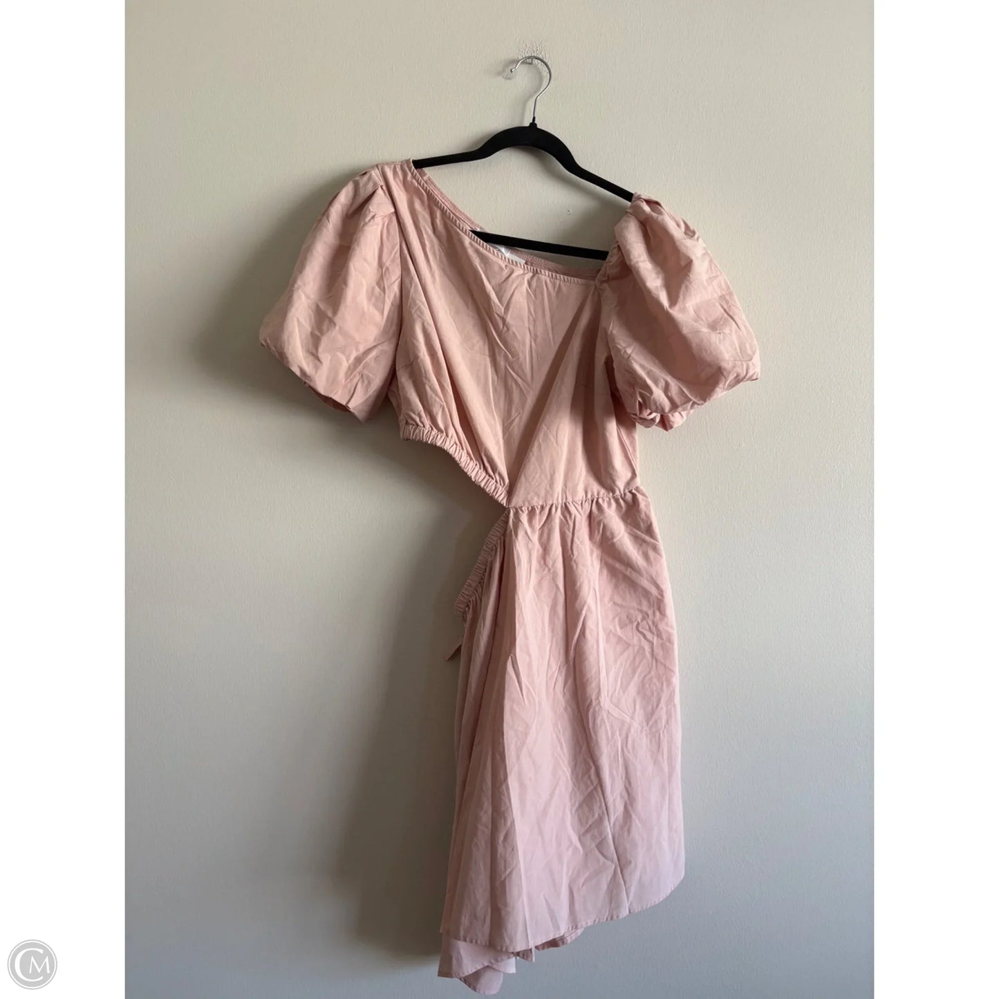 Dress Casual Midi By Kirundo In Peach, Size: L