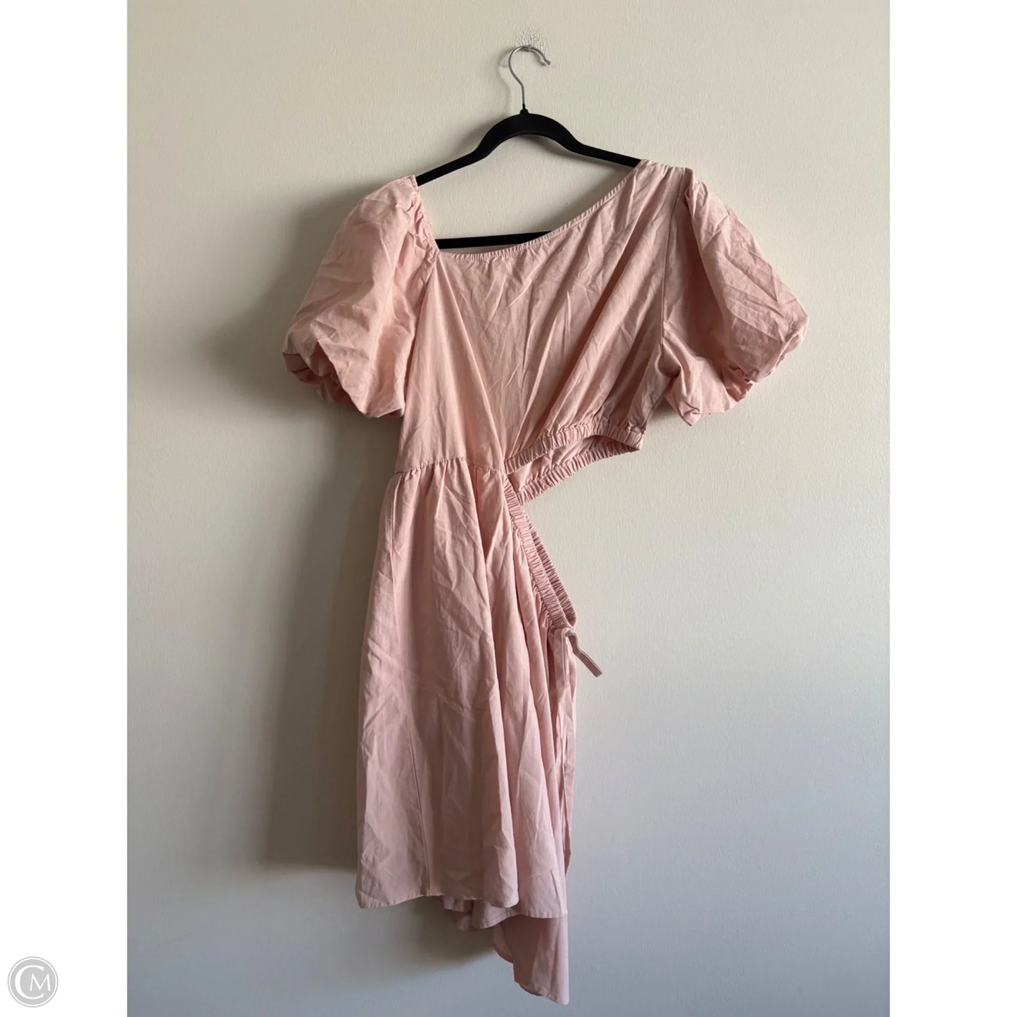 Dress Casual Midi By Kirundo In Peach, Size: L