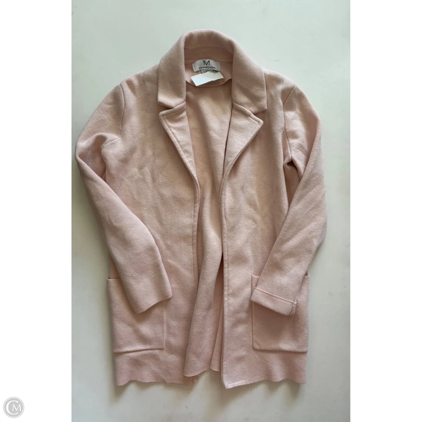 Coat Faux Fur & Sherpa By Magaschoni In Pink, Size: Xs