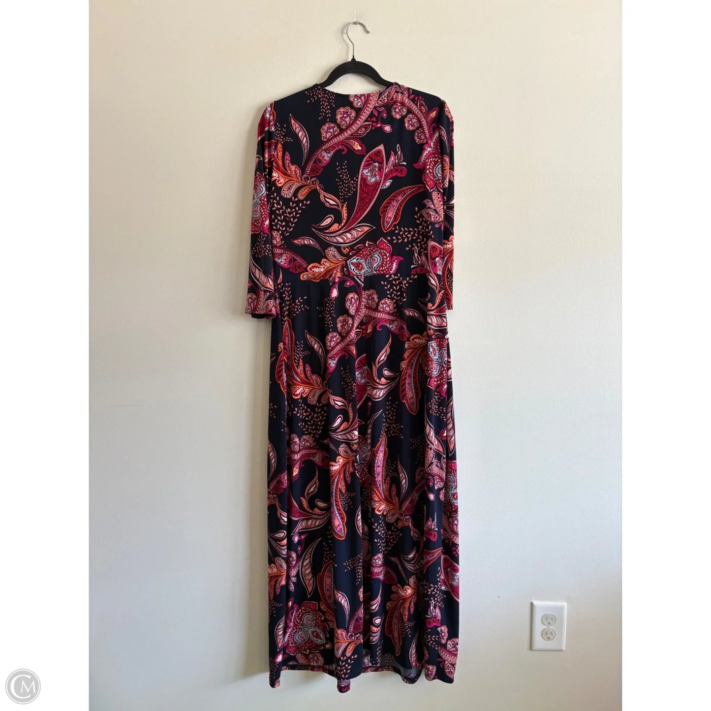 Dress Casual Maxi By Maggy London In Floral Print, Size: 14