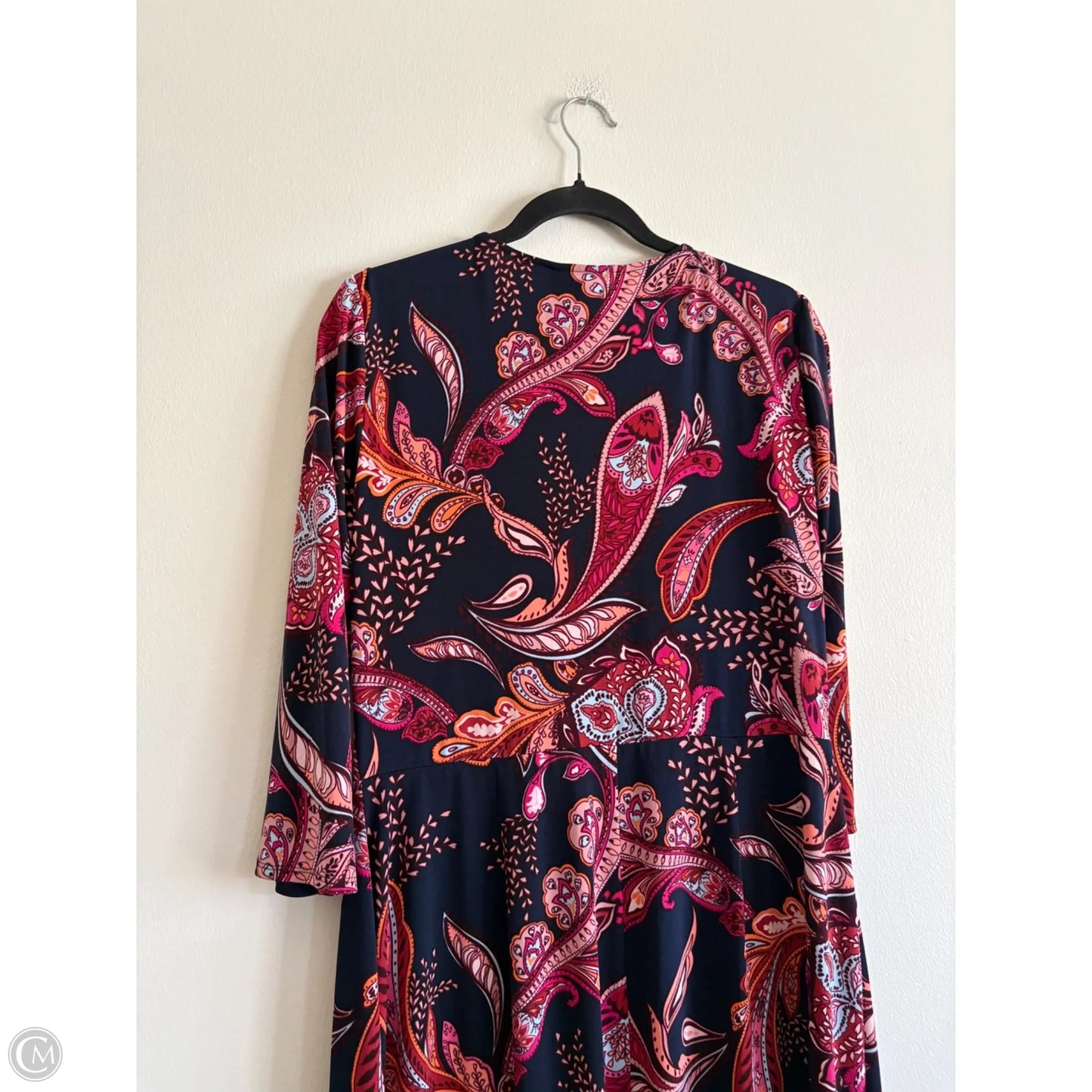 Dress Casual Maxi By Maggy London In Floral Print, Size: 14