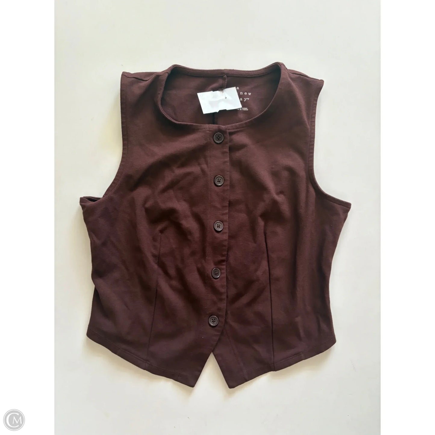 Vest Other By A New Day In Brown, Size: S