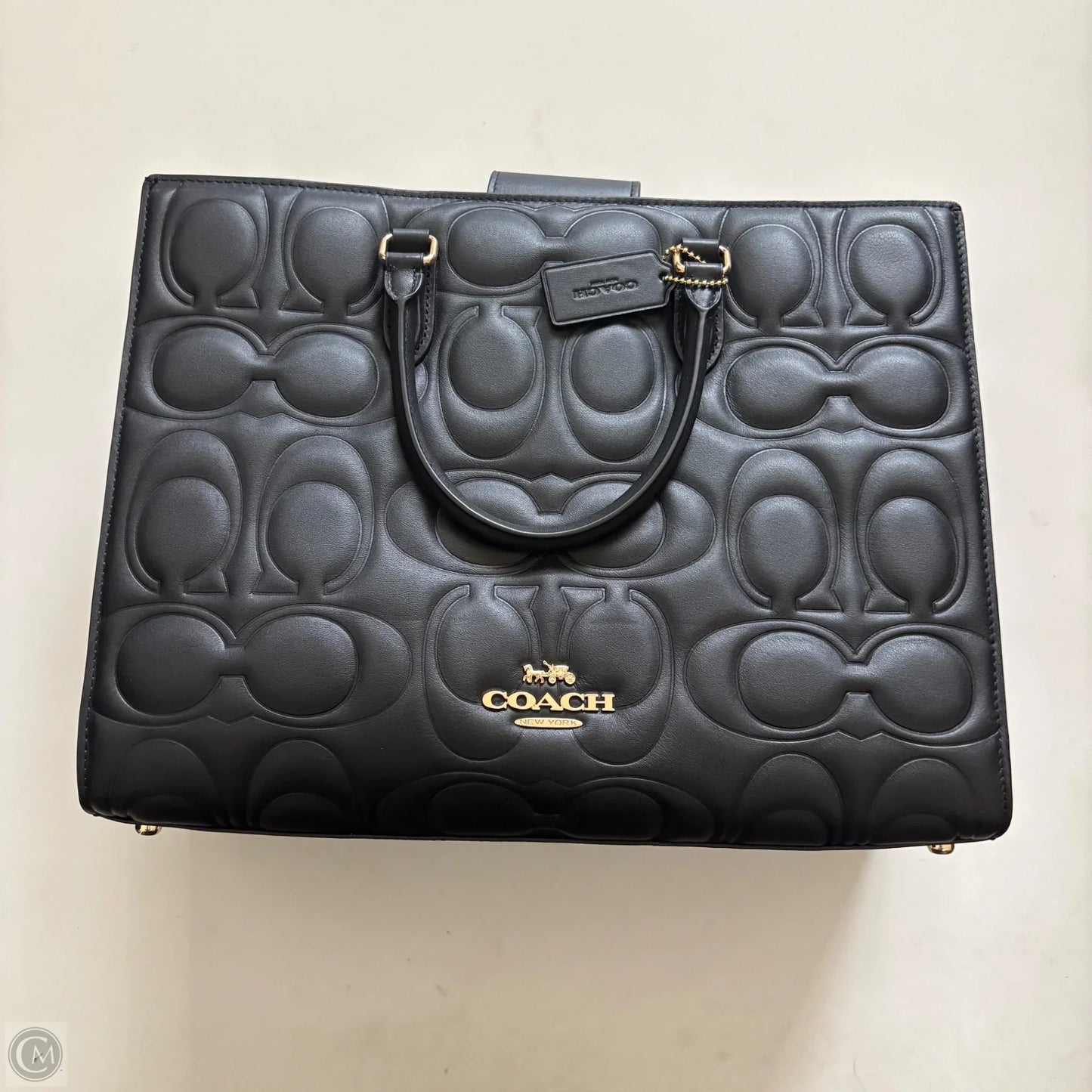 Handbag Designer By Coach, Size: Large