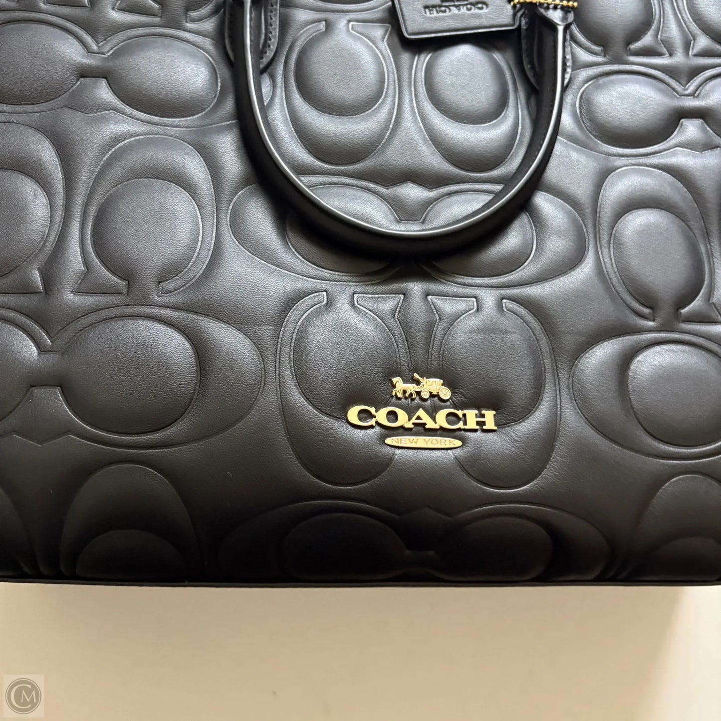 Handbag Designer By Coach, Size: Large