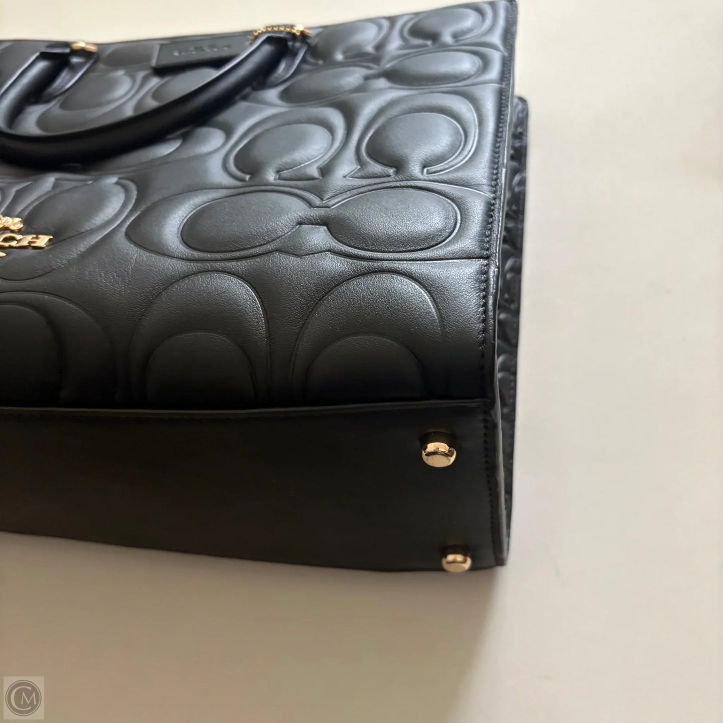 Handbag Designer By Coach, Size: Large