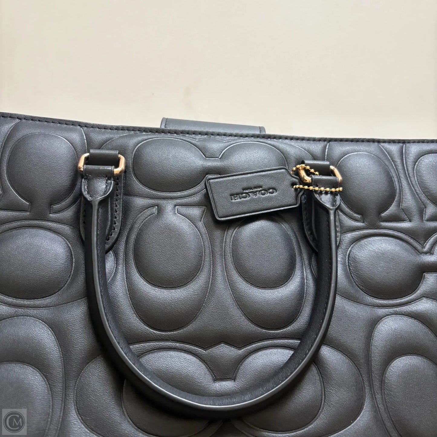 Handbag Designer By Coach, Size: Large