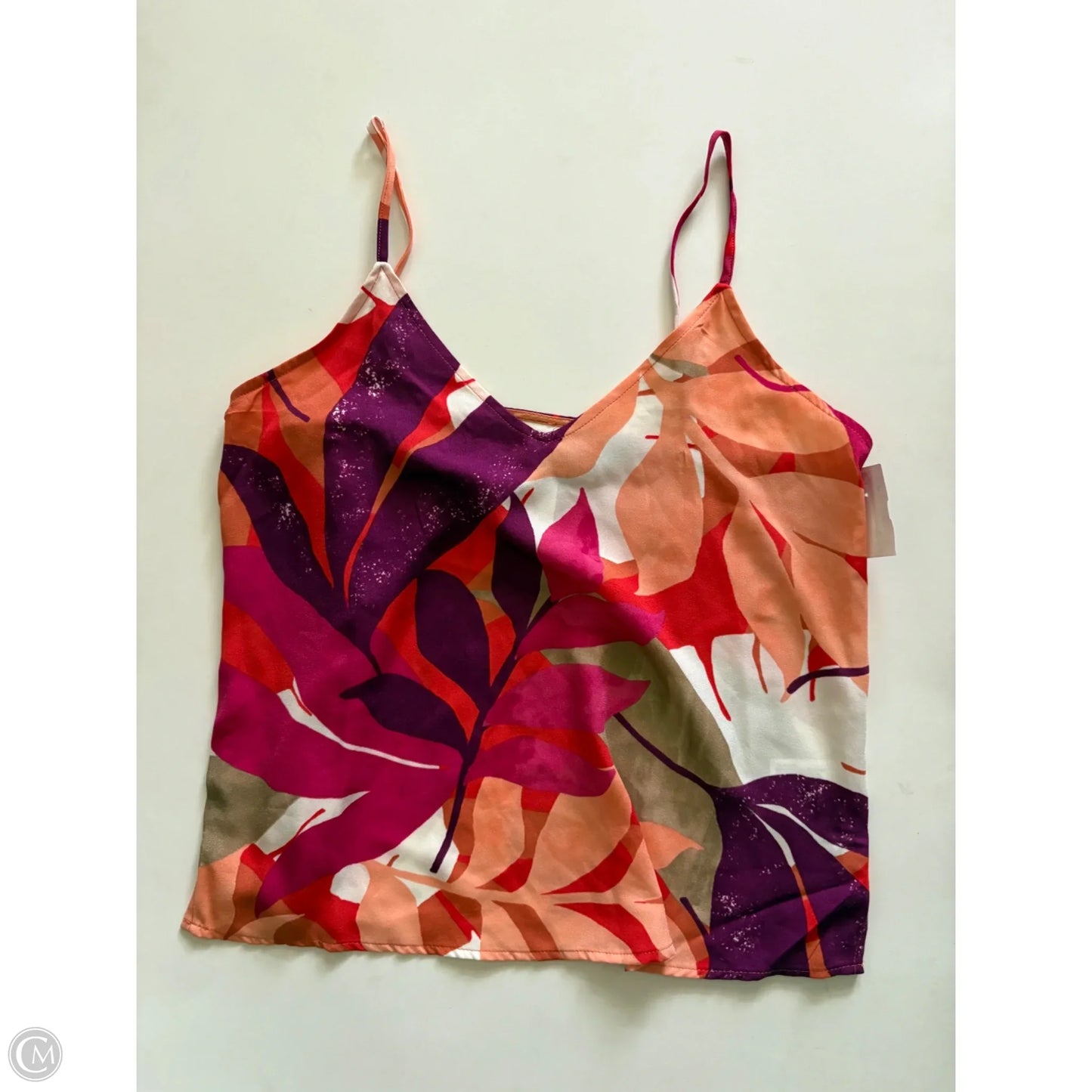 Tank Top By A New Day In Floral Print, Size: S