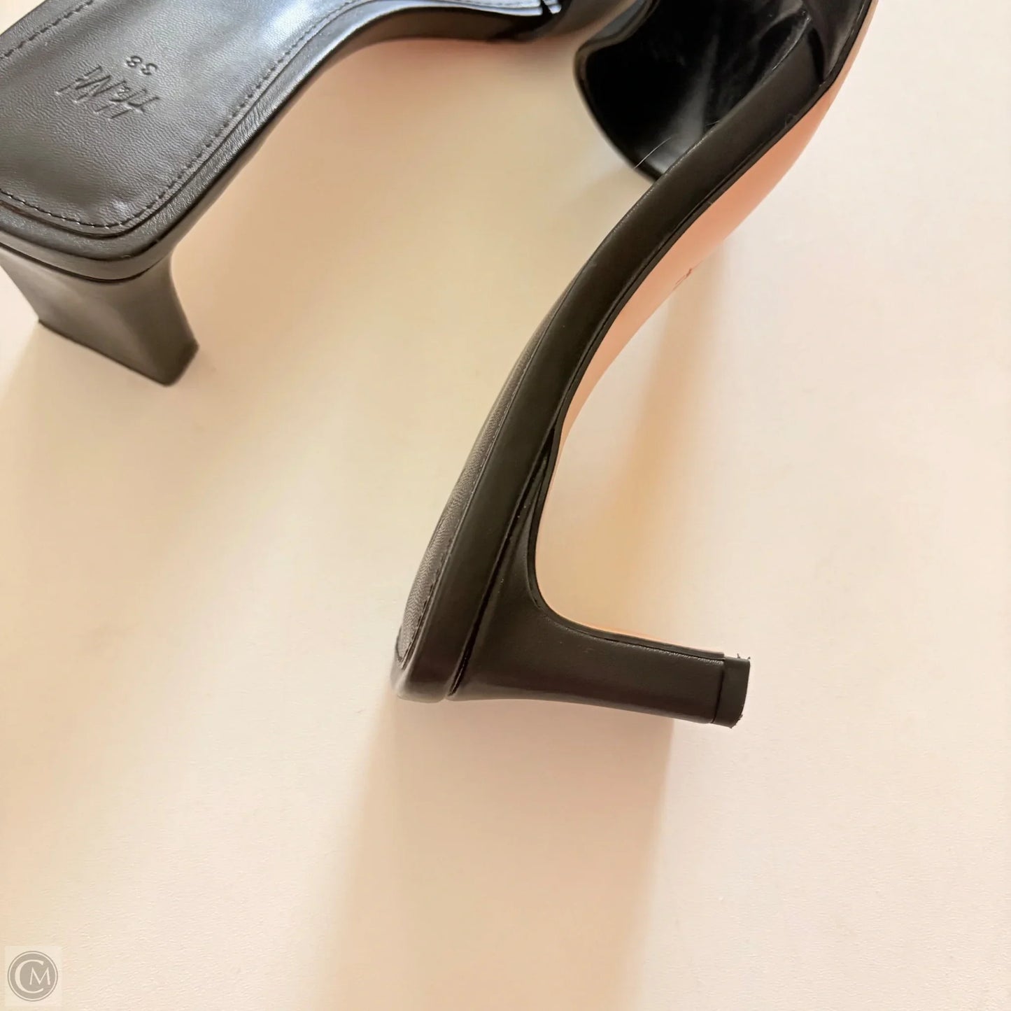 Shoes Heels Block By H&m In Black, Size: 7.5