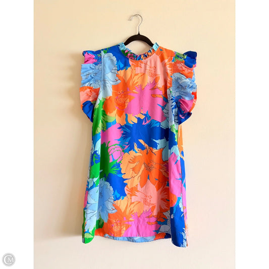 Dress Casual Midi By Jodifl In Multi-colored, Size: M