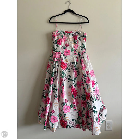 Dress Designer By Lilly Pulitzer In Floral Print, Size: 2
