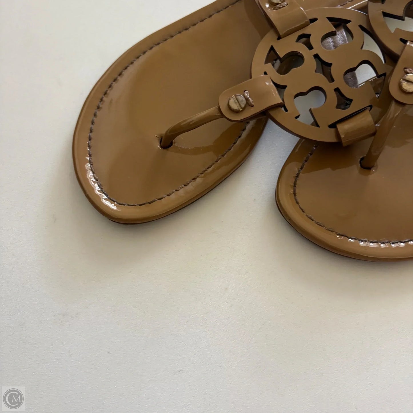 Sandals Designer By Tory Burch In Brown, Size: 7