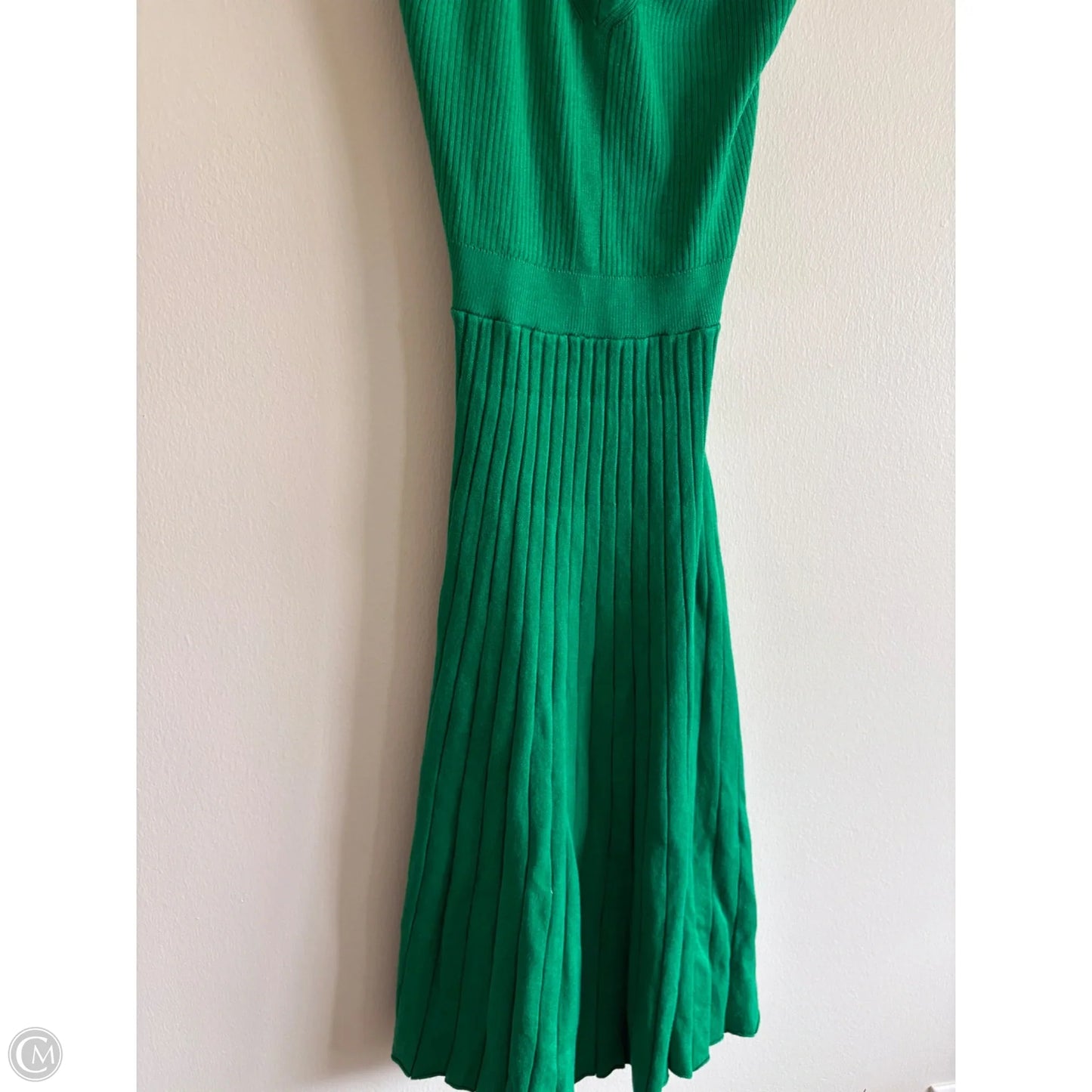 Dress Casual Midi By A New Day In Green, Size: M