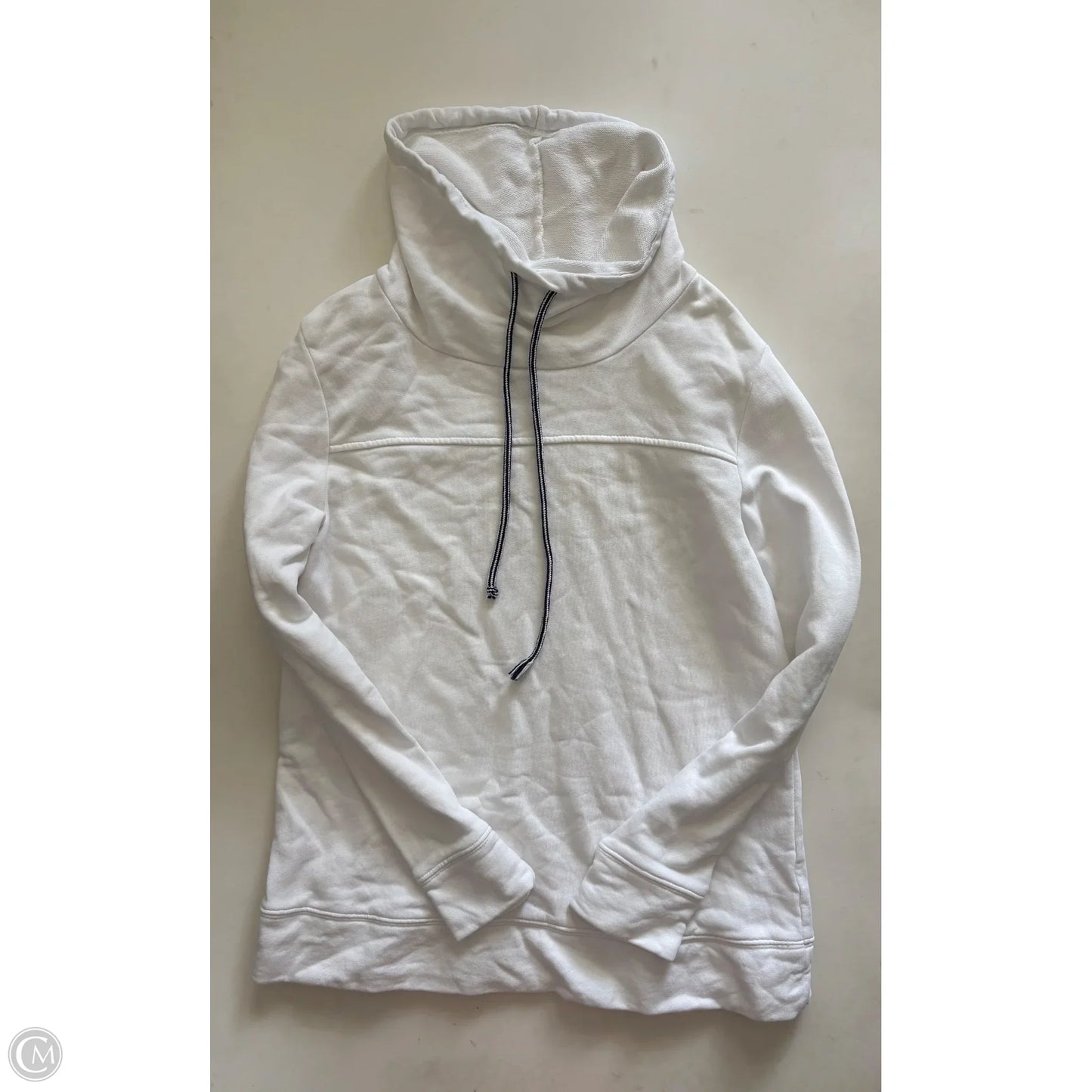 Sweatshirt Hoodie By Crown And Ivy In White, Size: S
