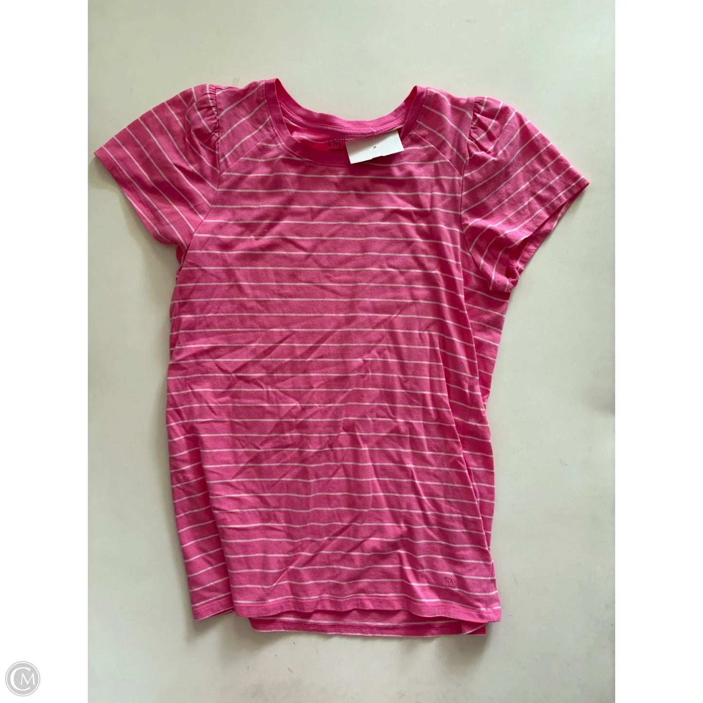 Top Short Sleeve By Crown And Ivy In Striped Pattern, Size: Xs