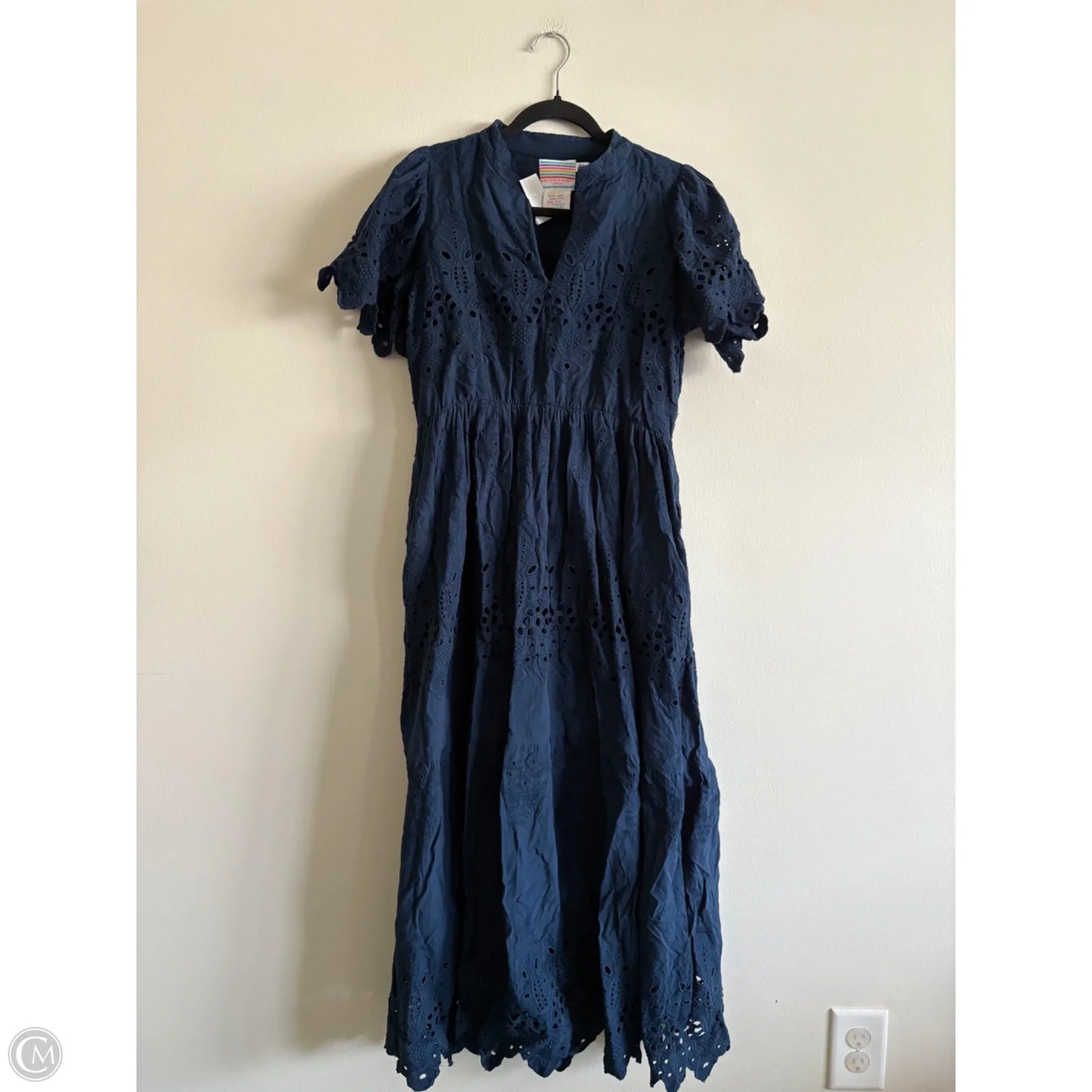 Dress Casual Midi By Gretchen Scott In Navy, Size: Xs