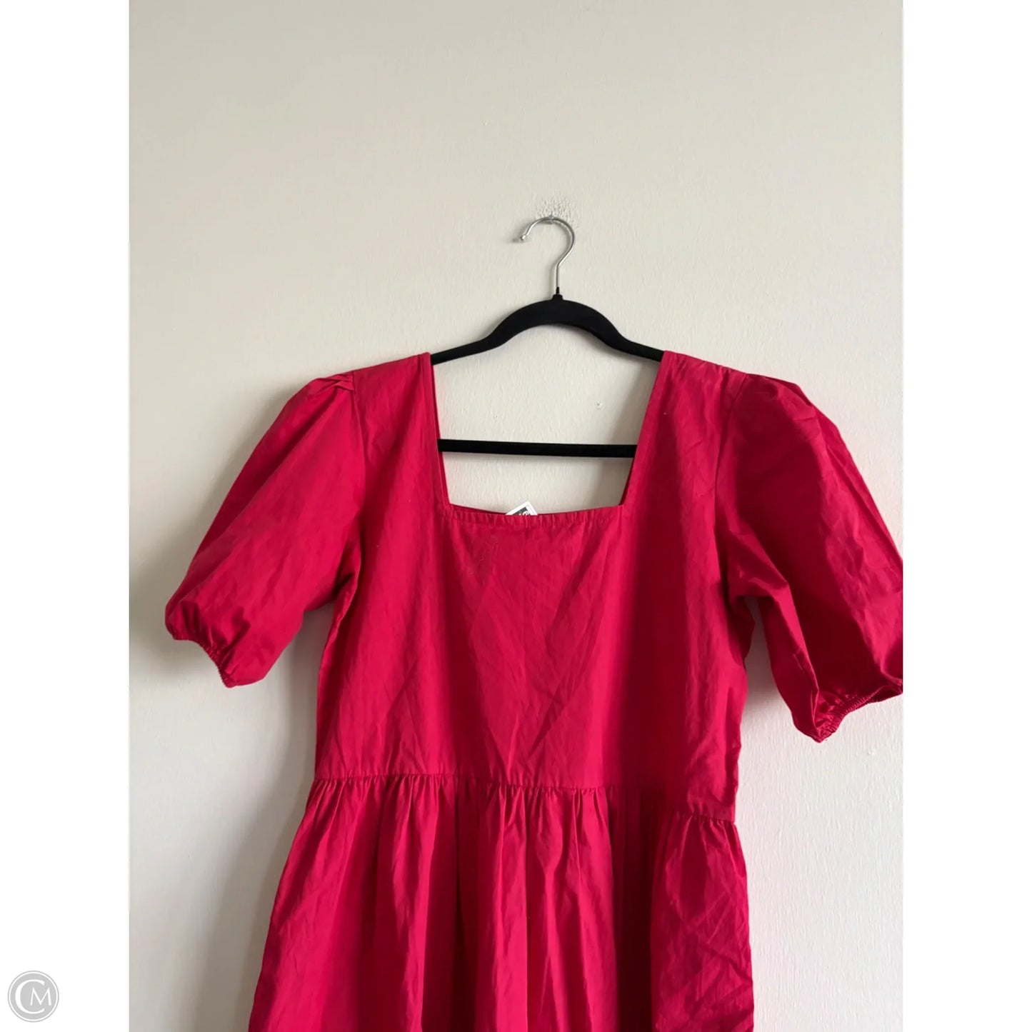Dress Party Midi By Maude In Red, Size: S
