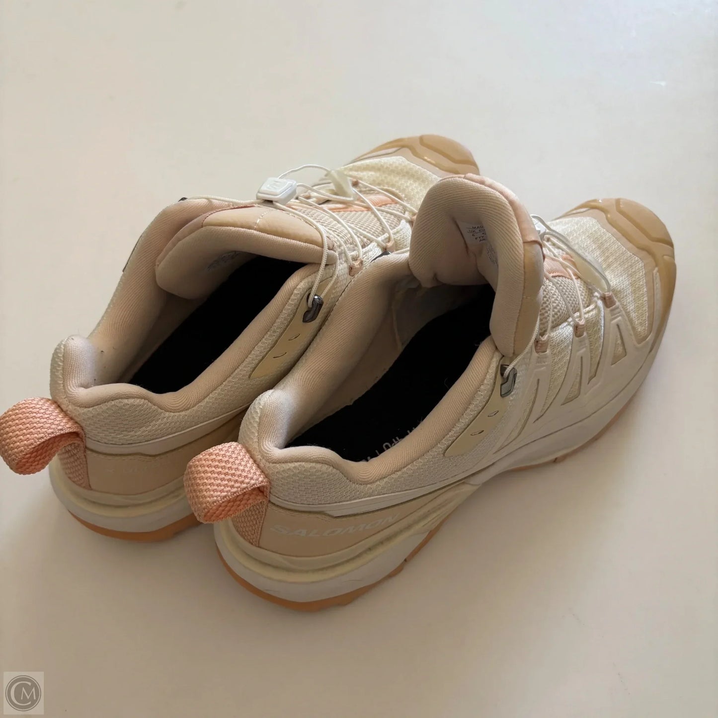 Shoes Athletic By Salomon In Cream, Size: 9.5