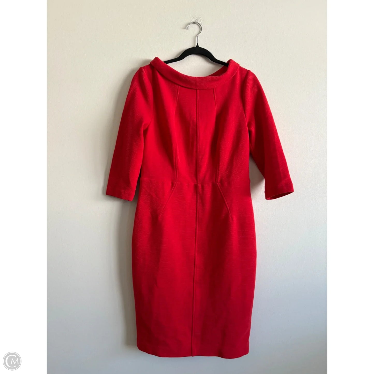 Dress Work By Boden In Orange, Size: 10p