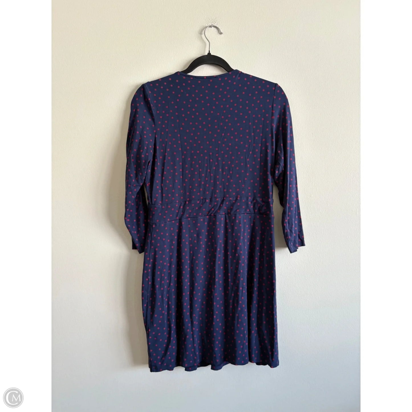 Dress Casual Midi By Boden In Polkadot Pattern, Size: 10