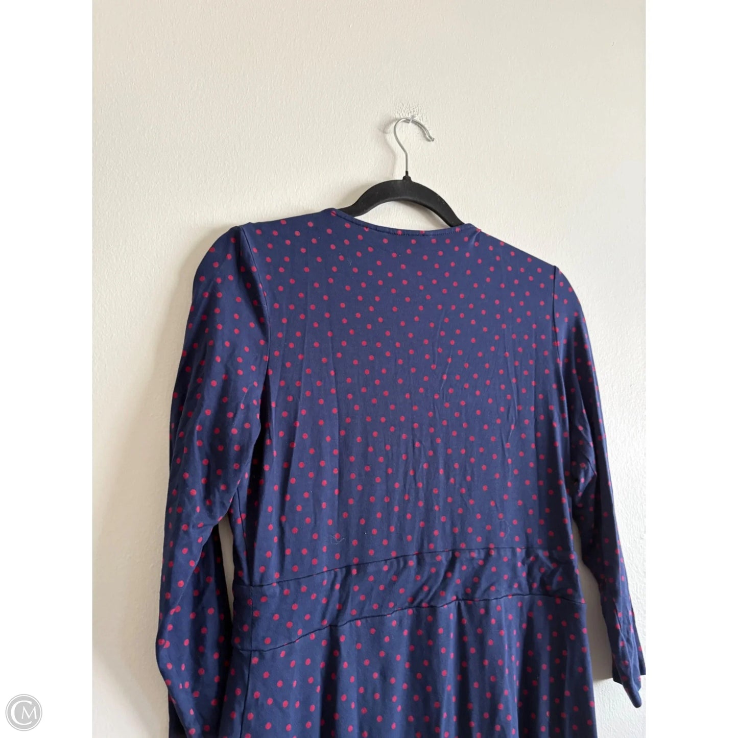 Dress Casual Midi By Boden In Polkadot Pattern, Size: 10