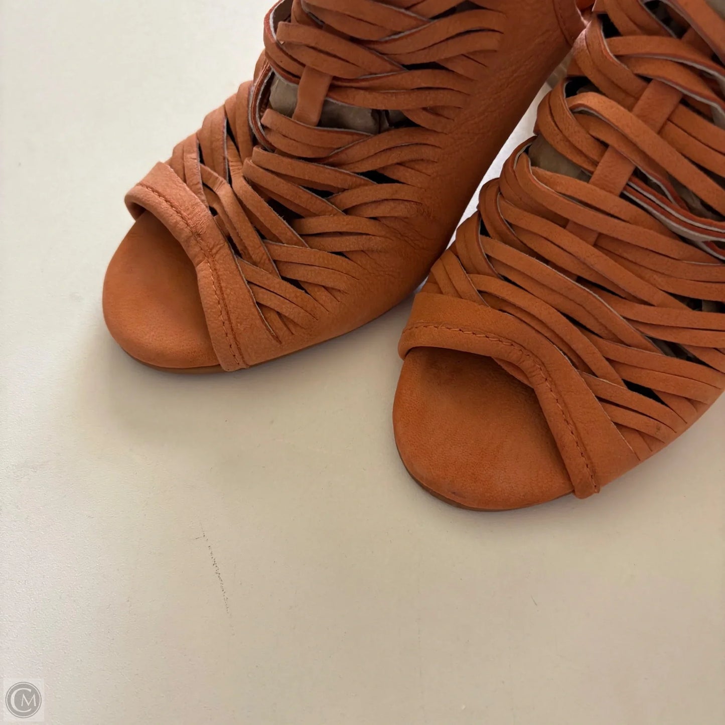 Shoes Heels Block By Sam Edelman In Orange, Size: 8