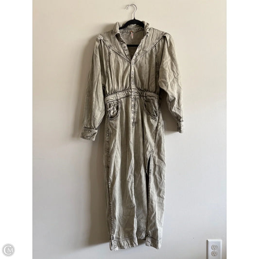Dress Casual Maxi By Free People In Green, Size: M